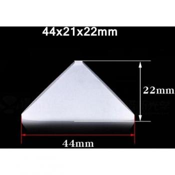 Right Angle Isosceles Prism Lens 44x21x22mm