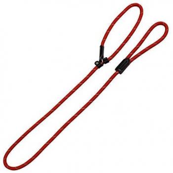 Tiradorcollar en Nylon Rouge 1,2 x 150 cm réfléchissant