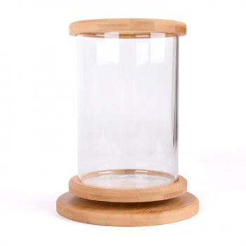 Mini Rotating Glass Fish Tank