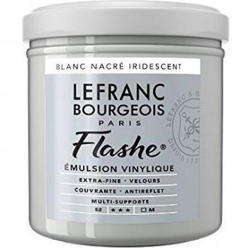 Colore Acrilico Iridescente 125 ml Bianco Perla Lefranc & Bourgeois