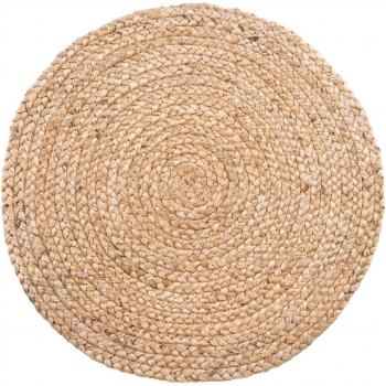 House Nordic Bombay geweven jute placemats (set van 4)