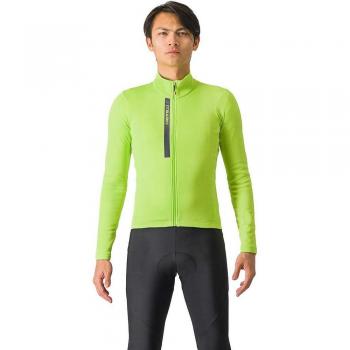 Castelli Entrata Thermal Light Green XL-XXL Long Sleeve
