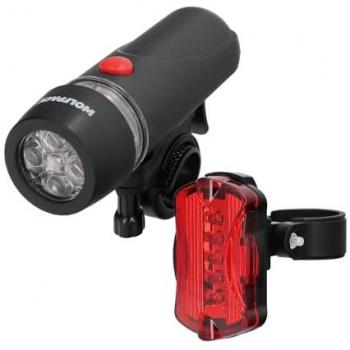 Luces LED Plus para Bicicleta – Kit Completo Delantera y Trasera con Batería Reemplazable