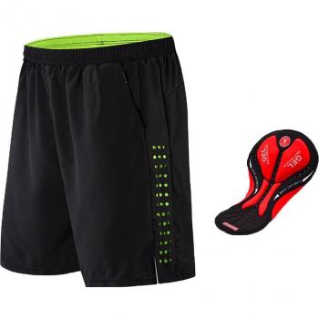 Shorts de cyclisme multi-sports à séchage rapide
