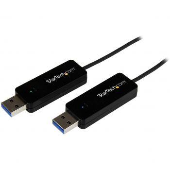 RapidLink KM Cable – Dual USB 3.0 Ports for Keyboard/Mouse and File Sync