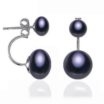 Pendientes de Fiesta con Perlas Naturales en Plata S925