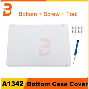 Conjunto Funda Base A1342 y Accesorio de Montaje MacBook Blanco