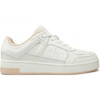 Klein Calvin Klein Low‑Profile White Basketball Cleats