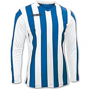 Joma Herren Langarm Trikot O 100002.700, Mehrfarbig-Royal-Blanco, 4XS-3XS