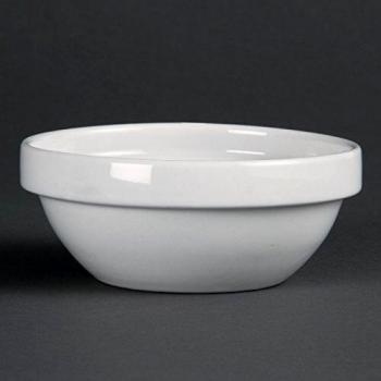 Olympia 12-Piece White Fruit Bowl Set 110mm