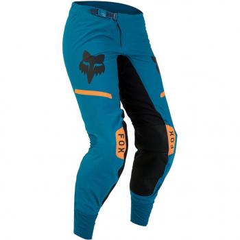 Fox Flexair Optical Moto Pants Fille Noir & Bleu L34