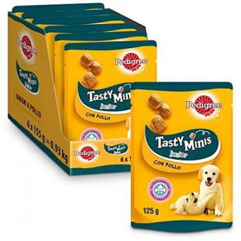 Mars Petit Goût Poulet Pedigree Tasty Mini Junior 125 g – Six Sacs