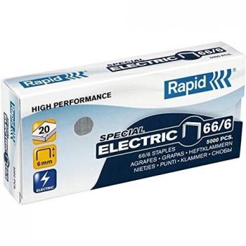 Staples Rapid 66/6 BOX of 5000