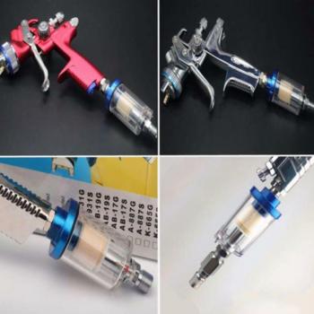 Clear Airbrush Regulator with Oil Water Separator