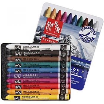 Caran d’Ache Neocolor II Crayons Solubles à l'Eau 10 Set