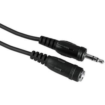 Hama 3,5mm Klinkenstecker auf Klinkenbuchse Kabel 2,5m