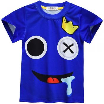 Écoci 5-10 ans Amis Colorés T-shirts à manches courtes d'été, cadeau parfait