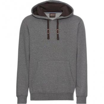 Man's World Herren Sweat mit Kapuze – XXL, graues Unifarbenmodell