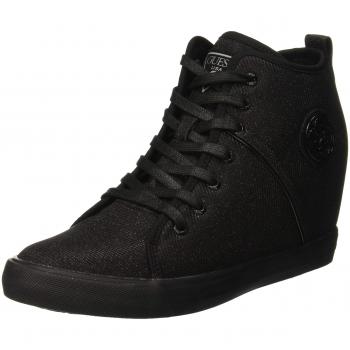 Guess Jilly Hohe Sneaker Damen – Schwarzer Stil, EU 36