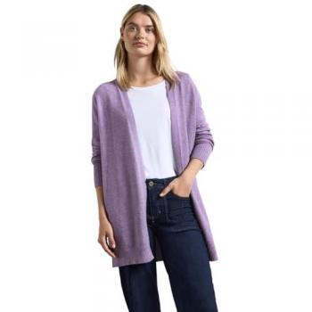 Street One Dames Vest met Lange Mouwen in Paars, maat 36