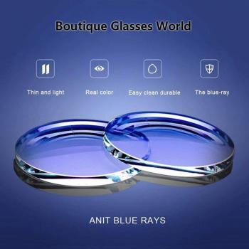 Optische Verziende Blue Light Shield voor Mannen