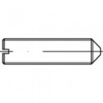 Messing‑M5 Gewindestift 6 mm, 100 Stück – Toolcraft Modell TO‑5454357