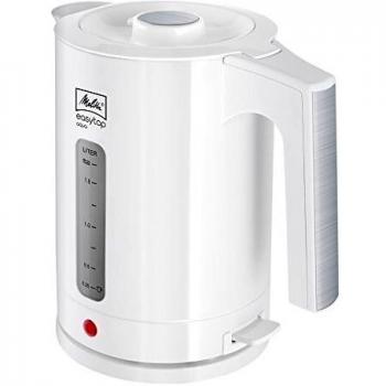 Wasserkocher Melitta Easy Top Aqua 1,7 Liter 2.400 Watt Weiß/Edelstahl 1016-03