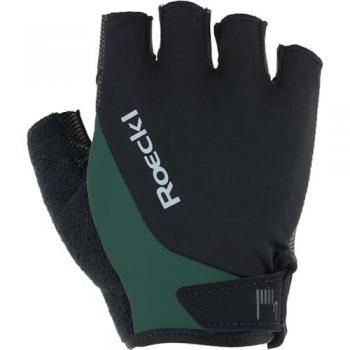 Roeckl Basel 2 Black & Duck Green Short Gloves – Unisex, Size 9
