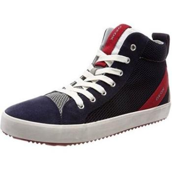 Geox Jungen J Alonisso Boy A Hohe Sneaker, Navy