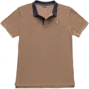 Polo Vintage Blauer USA Marrone S