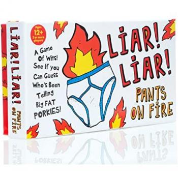 Liar Liar Pants On Fire Fast-Paced Family Card Game