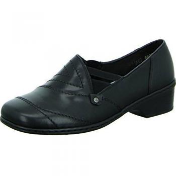 Rieker Ballerinas para Mujer, Negro, 41 EU