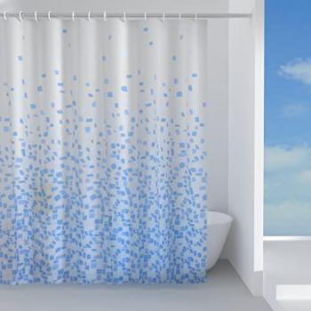Tenda doccia Gedy TTE 1315 2430 FRAMMENTI Azzurro