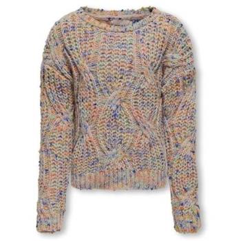 Kids ONLY Bunter Loose Fit Pullover für Mädchen 134_140