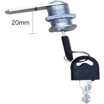 Safebox Lock Set with Tubular Cam Cylinder Keys (16/20/25/30mm)