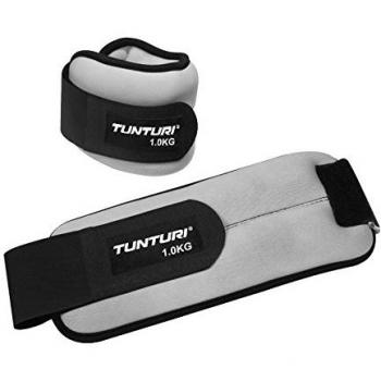 Tunturi Grey 1 kg Wrist & Ankle Weight Duo – Unisex