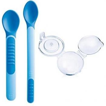 Set de cuillères Mam 6m + 2 pièces