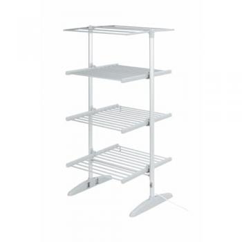 Séchoir à linge Sirge pliable – 36 barres chauffantes, 300 W, 73×71×147 cm