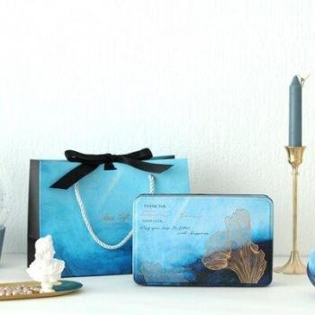 Marbre simple boîte rectangulaire – Confiseries Nuptiales