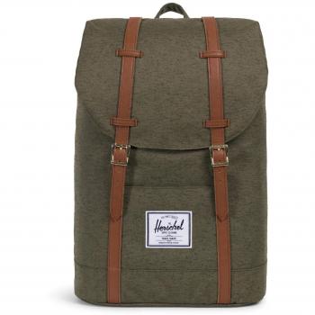 Herschel Unisex-Erwachsenen-Backpack „Retreat“ – hellbraunem Kunstleder