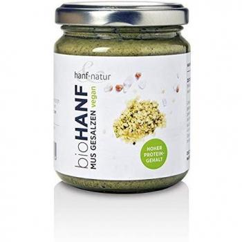 BIO Hanfmus mit Salz – 0,25 kg