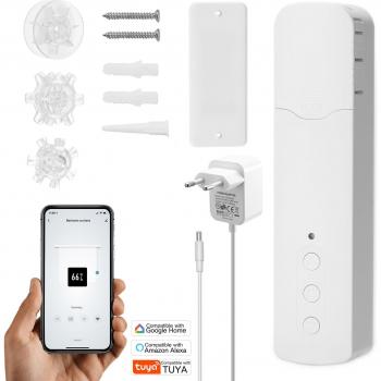 SmartPull Bead Curtain Motor by Tuya – WiFi, Mobile & Voice Control