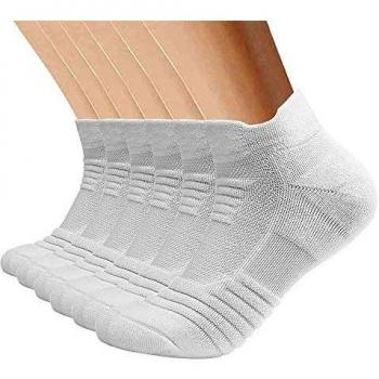 SUNWIND GlideFit Sports Socks – 6 Pair Unisex Breathable Athletic Ankle Socks