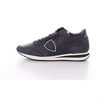Philippe Model Herren Sneakers Veau TZLU 6005 Dunkelblau Größe 46