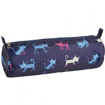 Clairefontaine Trousse scolaire ronde avec motif chats