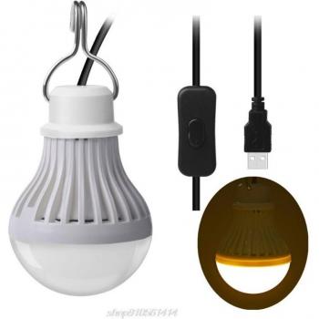 Compact USB LED Lamp – 5W 5V, 2.5 m Cable