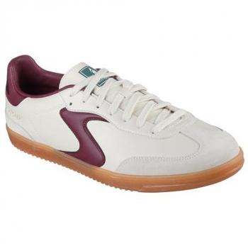 Skechers Hotshot Pyke Herren-Sneaker in Natur/Rot (Größe 41)
