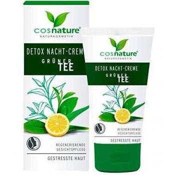Crème de nuit Détox Thé Vert 50 ml Cosnature