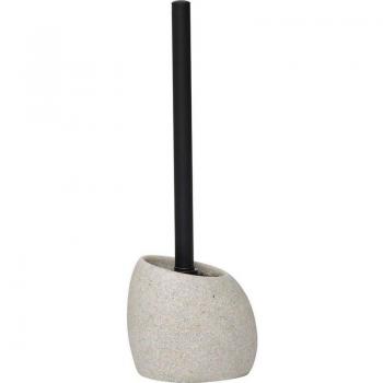 Brosse WC TENDANCE en Résine Galet Naturel