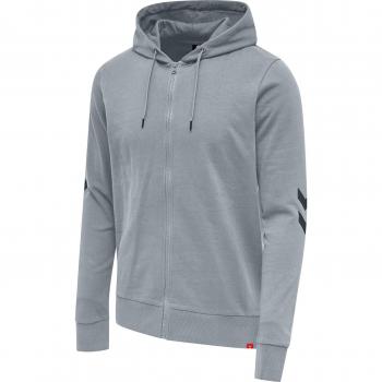 Hummel Felpa con Cappuccio e Zip